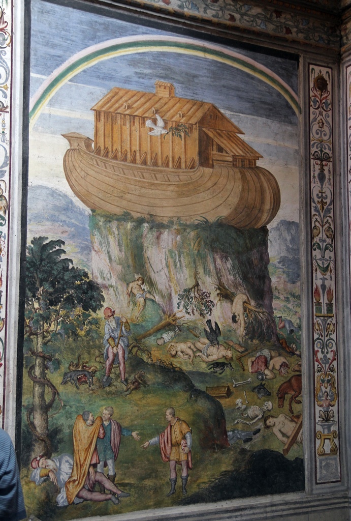 Noah's Ark Fresco - After the Storm